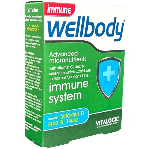 قرص ایمیون ول بادی ویتالوژیک 30 عددی