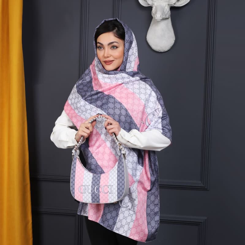 ست شال و روسری طرح گوچی