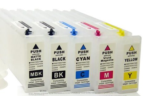 کارتریج قابل شارژ پلاتر اپسون Epson Refillable cartridge T7000-5000-3000