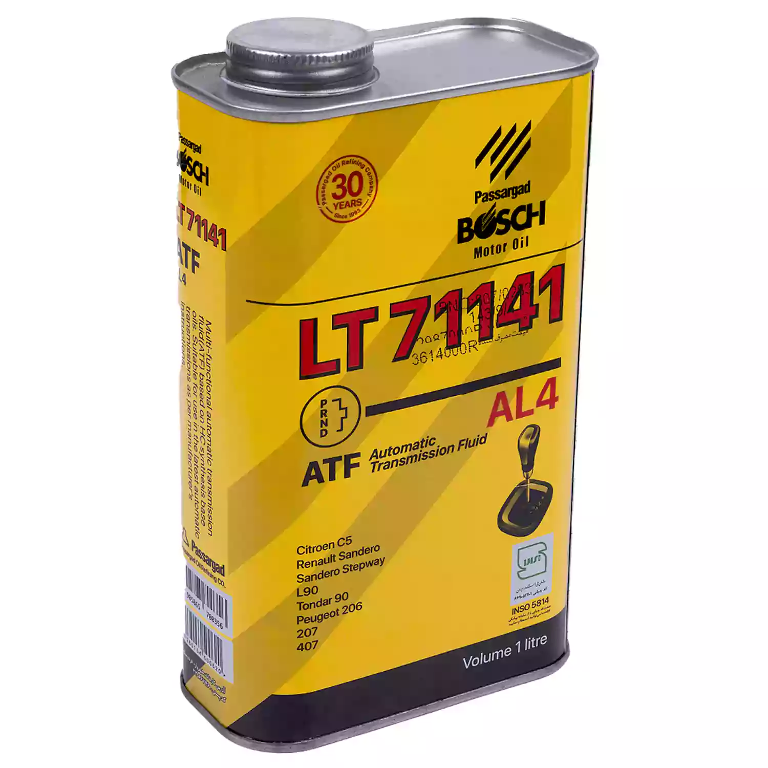 روغن گیربکس دنده اتوماتيک بوش مدل ATF AL4 حجم 1 لیتر