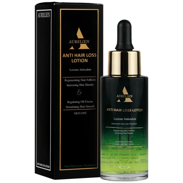 محلول ضد ریزش و تقویت‌ کننده مو اورلین Aurelien Anti Hair Loss Lotion