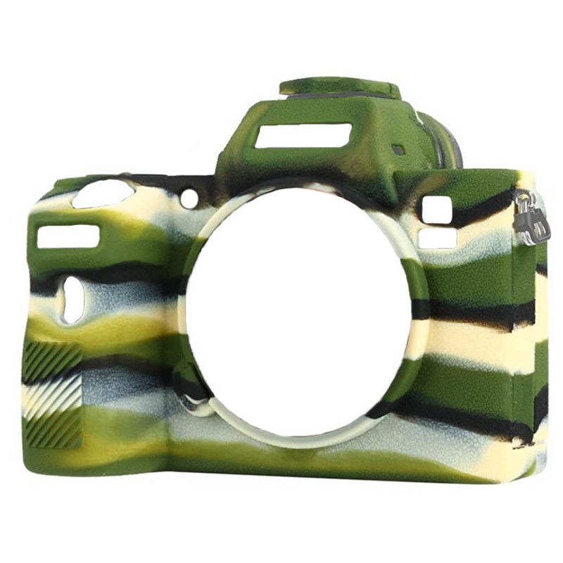 کاور سیلیکونی مناسب سونی Sony a7R iii (سبز ارتشی)