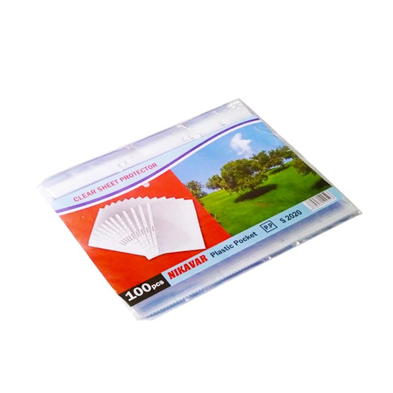 کاور برگه A4 نیک آور (100 عددی)