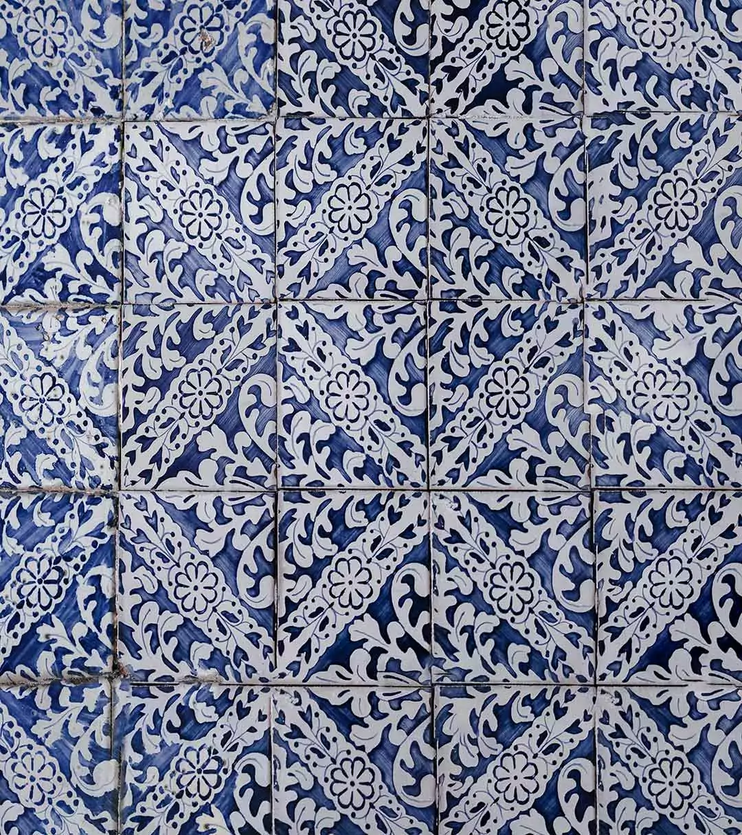 بک دراپ چاپی طرح کاشی سنتی کد ۶۱۸
