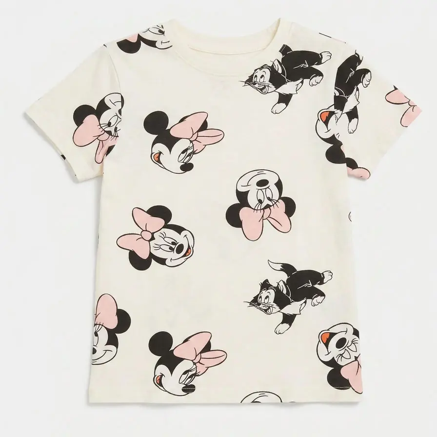 تیشرت دخترانه Mickey Mouse کد 4707