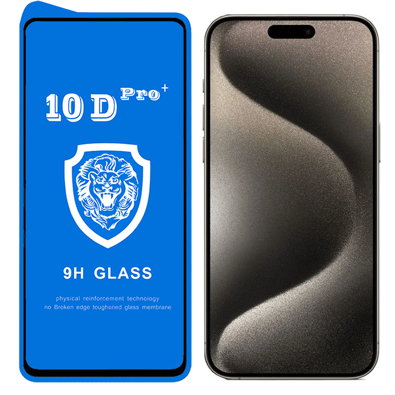 گلس محافظ فول +10D Pro آیفون 15 پرو مکس