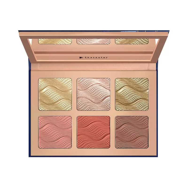 پالت هایلایتر و رژگونه کاراکتر Character Glow & Blush Palette (اورجینال)