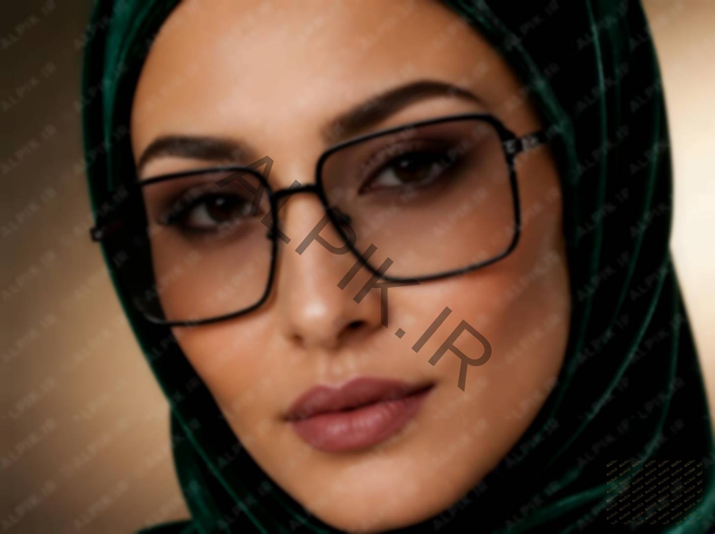 عینک فریم مربعی مشکی زنانه - اکسسوری مدرن