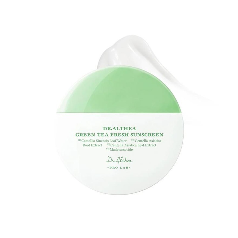 ضد آفتاب گرین تی فرش دکتر آلتیا ++++Dr.Althea Green Tea Fresh Sunscreen SPF50+ PA