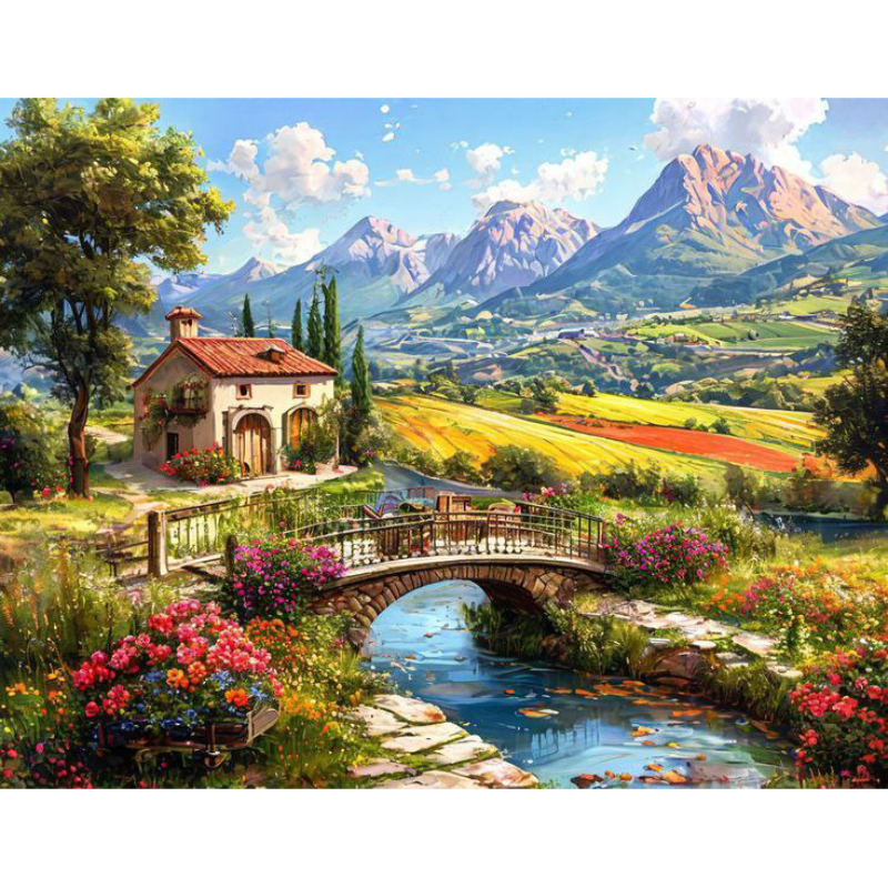 تابلو نقاشی الماسی بزرگسال کد 0062