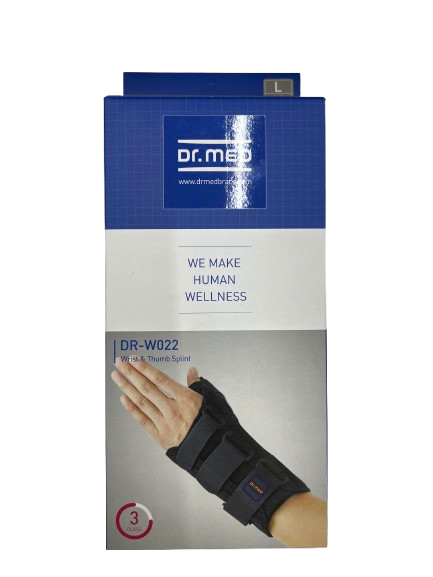مچ بند طبی و شست بند آتل دار داکترمد DR-W022