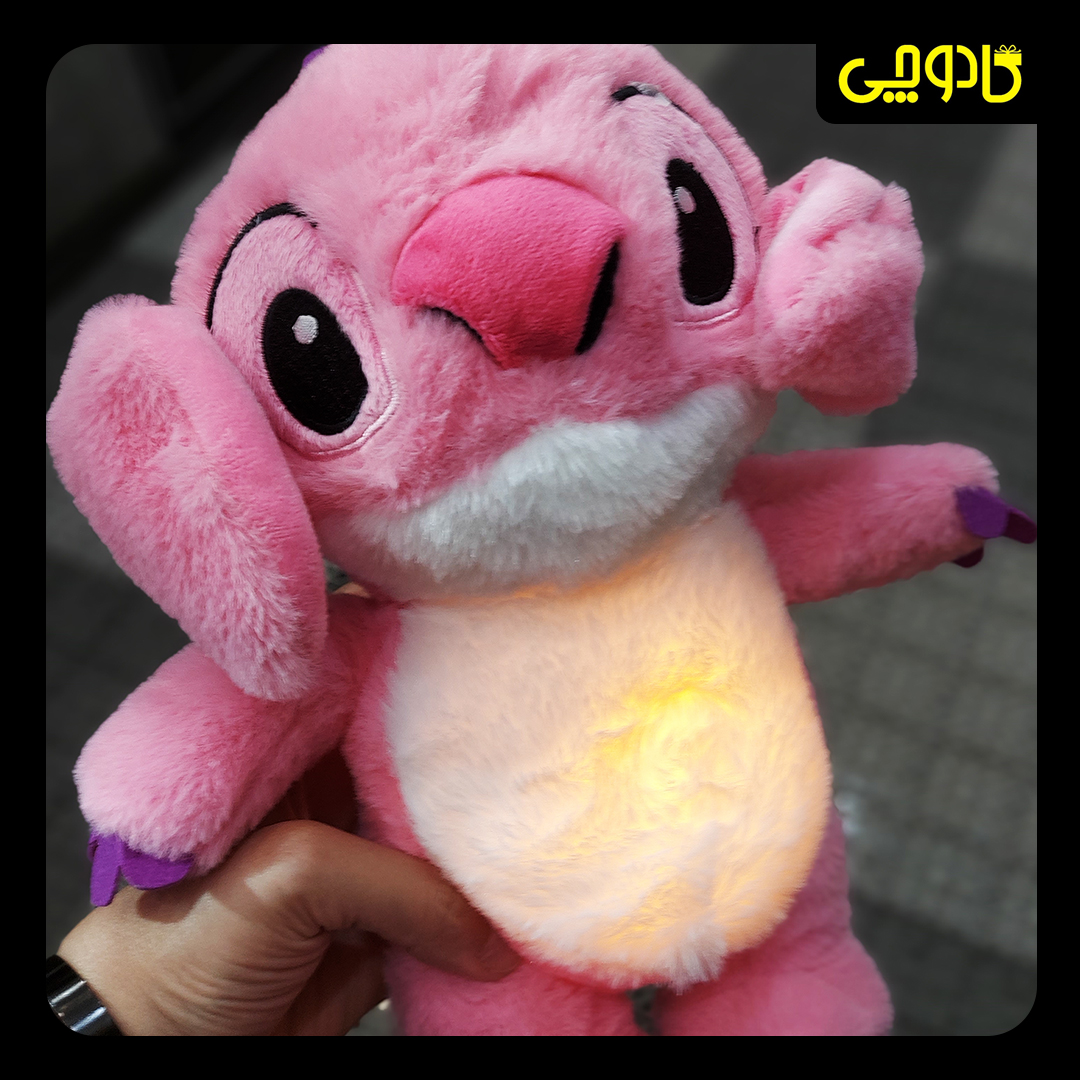 عروسک استیچ نفس کش و گوش پمپی🤗 35 سانتی