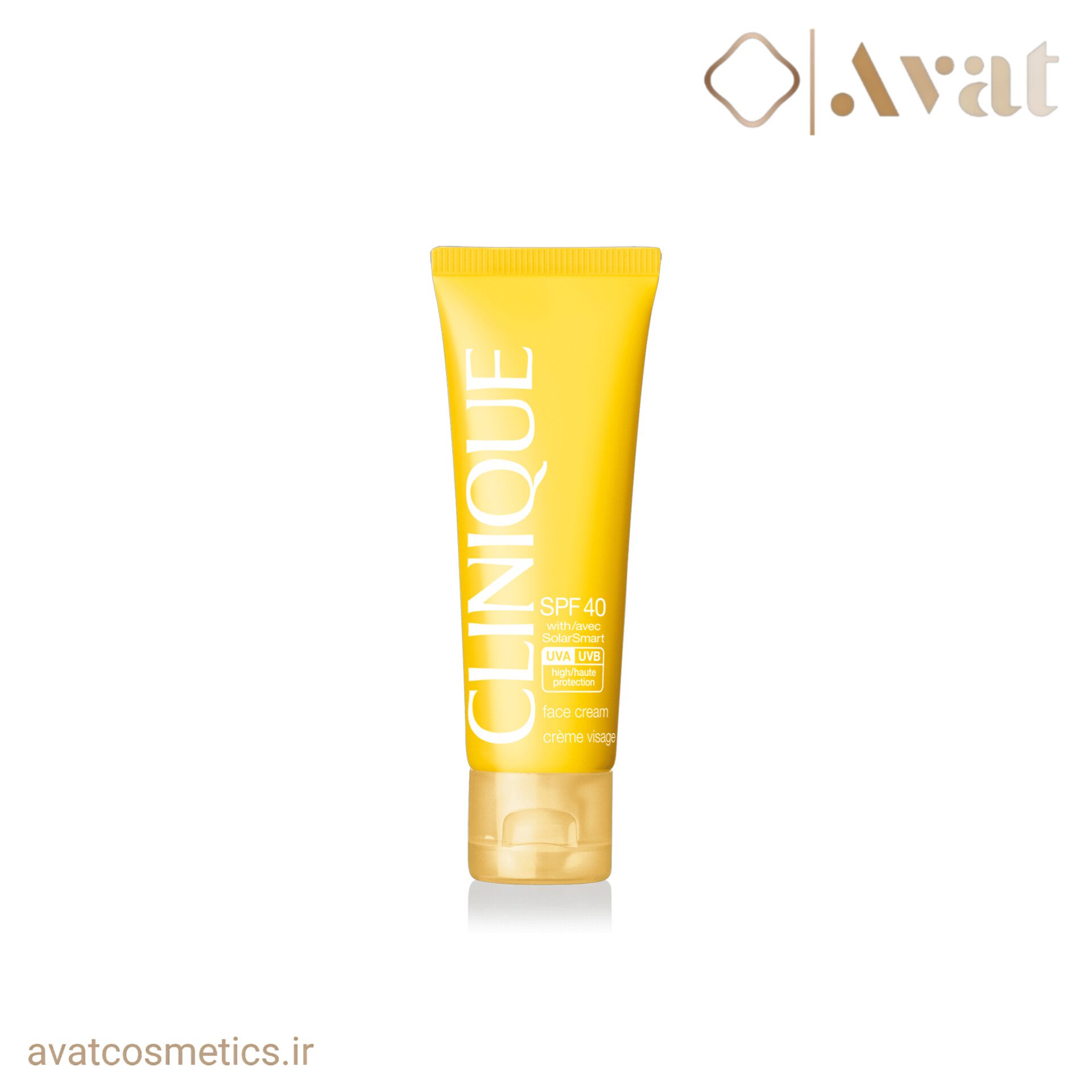 کرم ضد آفتاب کلینیک جوانساز و ضد چروک | Clinique SPF 40 With Avec Solar Smart face cream