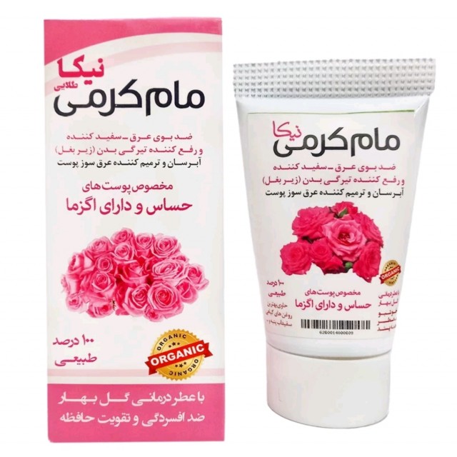 مام‌ کرمی رایحه گل بهار نیکا (30 گرم)