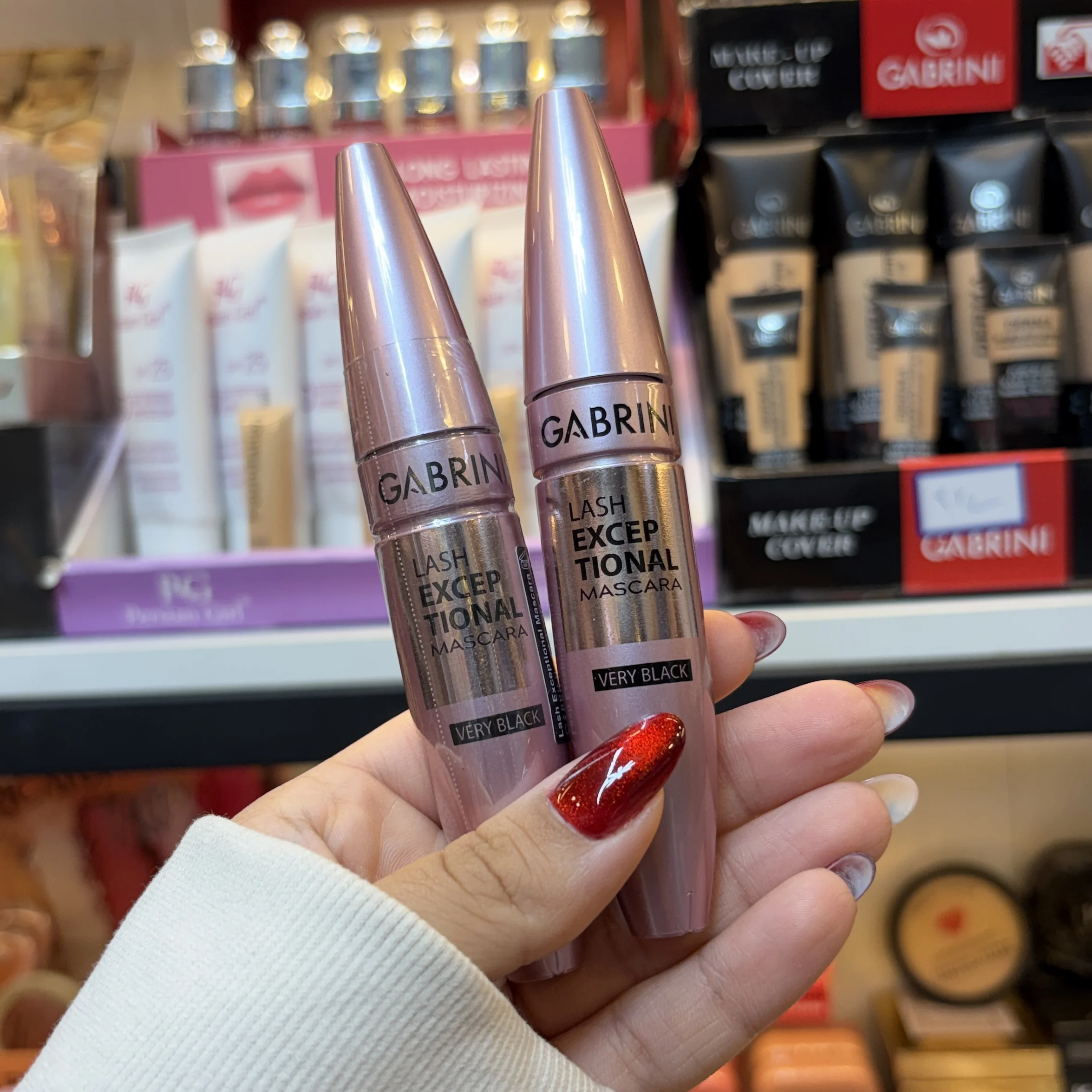ریمل گابرینی مدل Lash Exceptional رنگ Very Black اورجینال