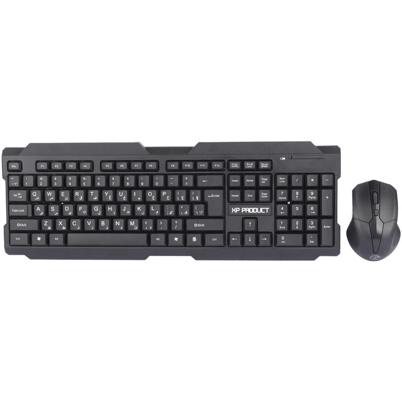 کیبورد و ماوس بی سیم ایکس پی-پروداکت مدل XP-W4200G