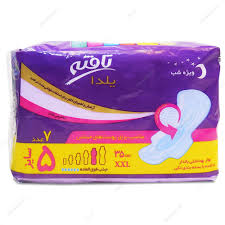 نوار بهداشتی بالدار ویژه شب تافته ۷ عددی