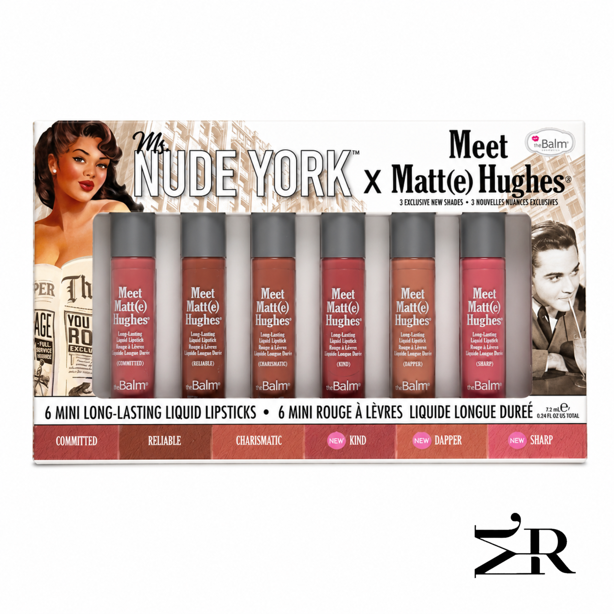 پک رژ لب مایع مینی د بالم |Meet Matt(e) Hughes مدل Mr. Nude York