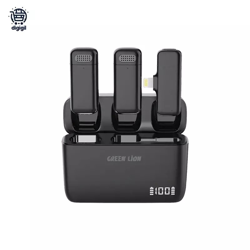 میکروفون بیسیم گرین لاین Green Lion Duo Cast Wireless Mic