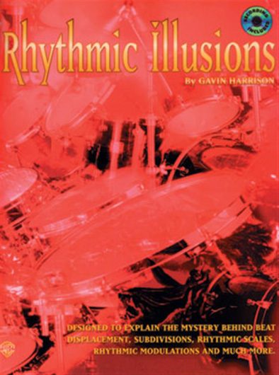 کتاب آموزش  درام Gavin Harrison_Rhytmic Illusions
