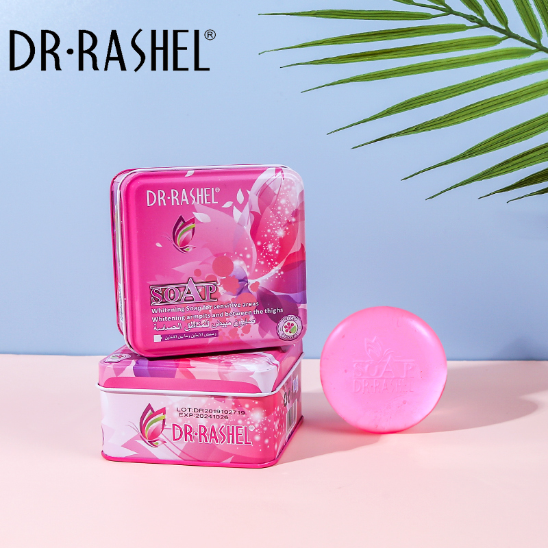 صابون سفیدکننده واژن دکتر راشل اورجینال 100گرم DR.RASHEL Whitening Soap For Sensitive Areas