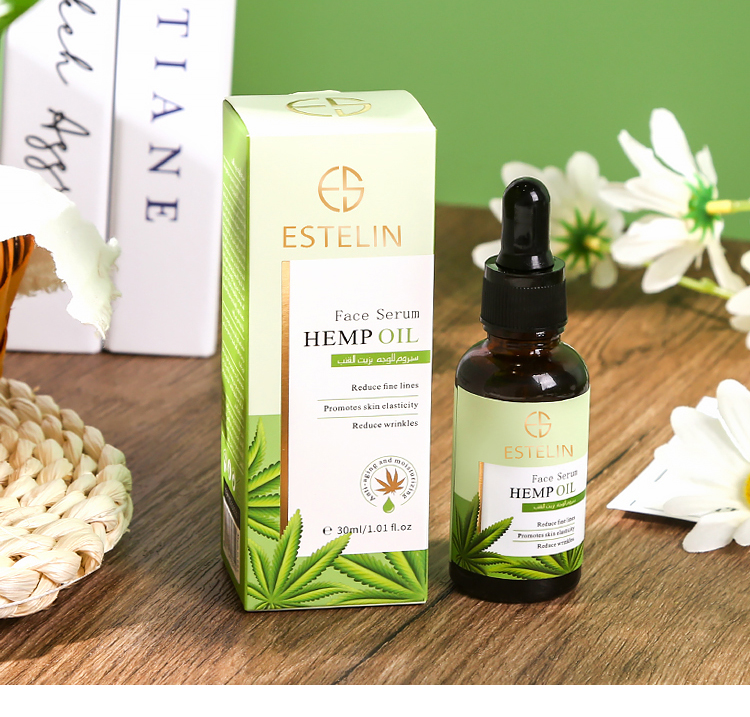 سرم صورت روغن شاهدانه استلین اورجینال ( همپ hemp )30میل ESTELIN Face Serum Hemp Oil