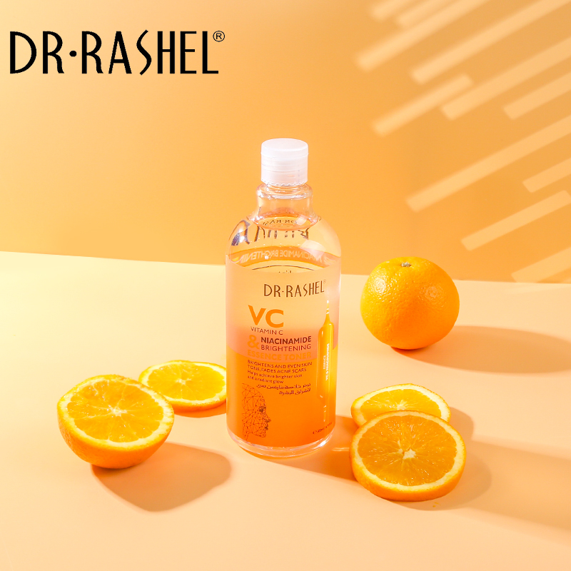 تونر ویتامین سی و نیاسینامید دکتر راشل اورجینال500میل DR.RASHEL VC - Niacinamide Essence Toner