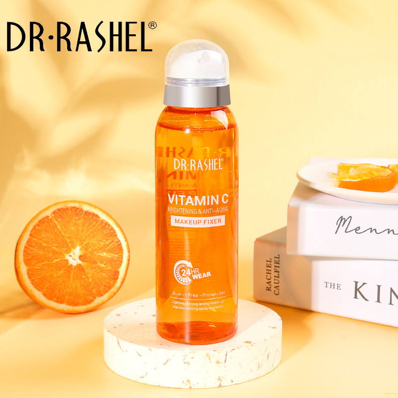 اسپری فیکساتور ویتامین سی دکتر راشل اورجینال160میل DR.RASHEL Vitamin C Makeup Fixer