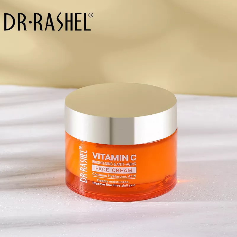 کرم صورت ویتامین سی دکتر راشل اورجینال 50گرم DR·RASHEL Vitamin C face cream