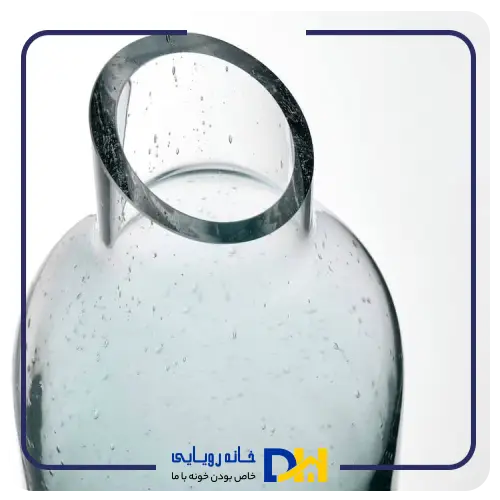 بطری گلدان سبزآبی ایکیا KASEBERGA