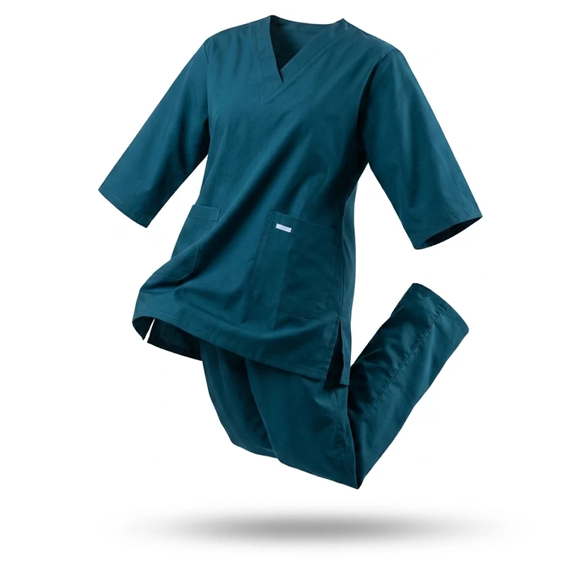 اسکراب پزشکی و جراحی زنانه یقه هفت طب پوش