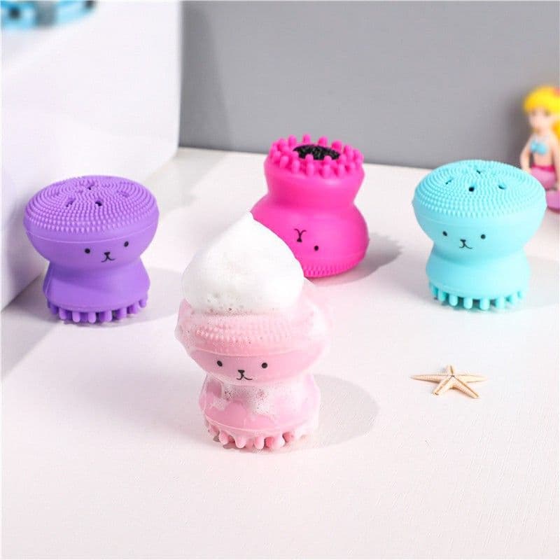 فیس براش سیلیکونی هشت پا اتود هاوس درجه یک اورجینال ETUDE HOUSE My Beauty Tool Jellyfish Silicon Brush