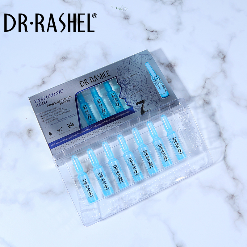 سرم آمپولی هیالورونیک اسید دکتر راشل (ویال آبرسان) 2 میل DR RASHEL Hyaluronic Acid Ampoule Serum