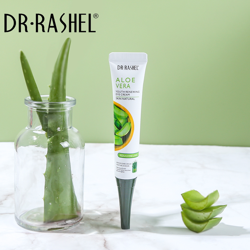 کرم دور چشم آلوورا دکترراشل 20گرم DR.RASHEL Aloe Vera Youth Renewing Eye Cream