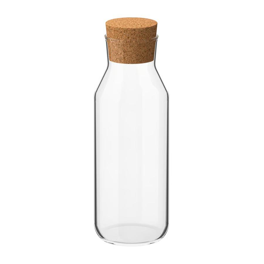 بطری شیشه ای با درب چوبپنبه ایکیا، ۰.۵ لیتر IKEA 365+