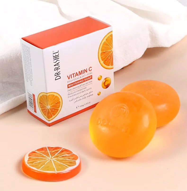 صابون ویتامین سی دکتر راشل 100گرم DR.RASHEL Vitamin C Whitening Soap