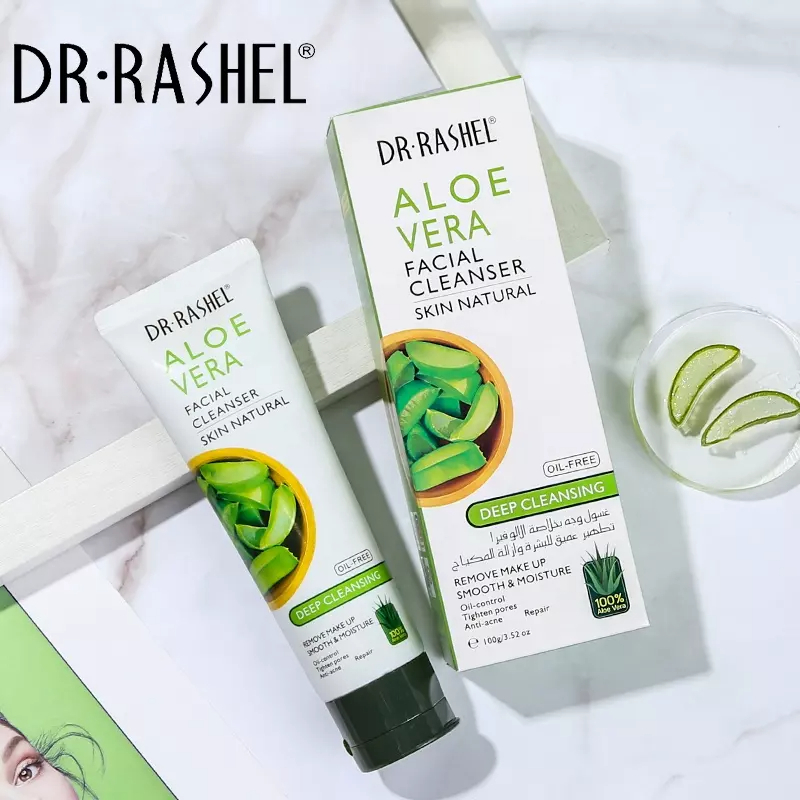 شوینده صورت آلوورا دکتر  راشل 100گرم DR.RASHEL Aloe Vera Facial Cleanser