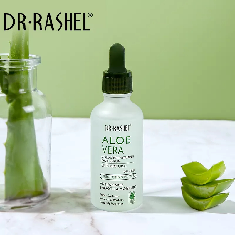 سرم صورت آلوورا دکتر راشل اورجینال50میل DR.RASHEL Aloevera Collagen Vitamin E Face Serum