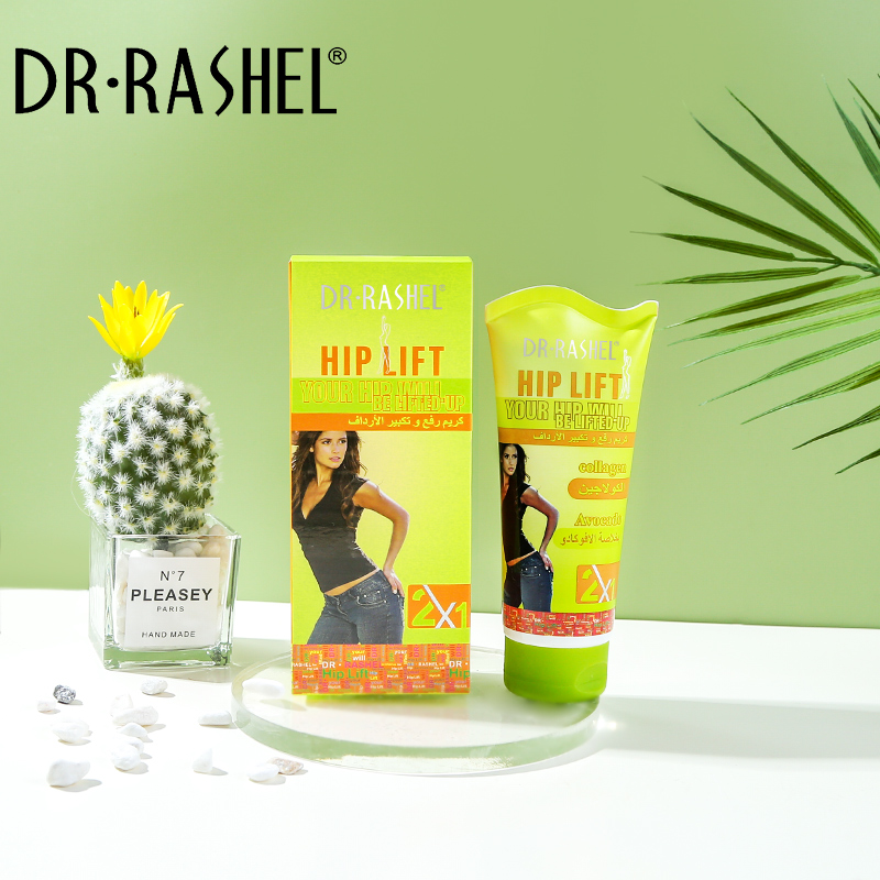 کرم حجم دهنده و لیفت باسن دکترراشل اورجینال 150گرم DR.RASHEL HIP LIFT AND ENLARGE CREAM