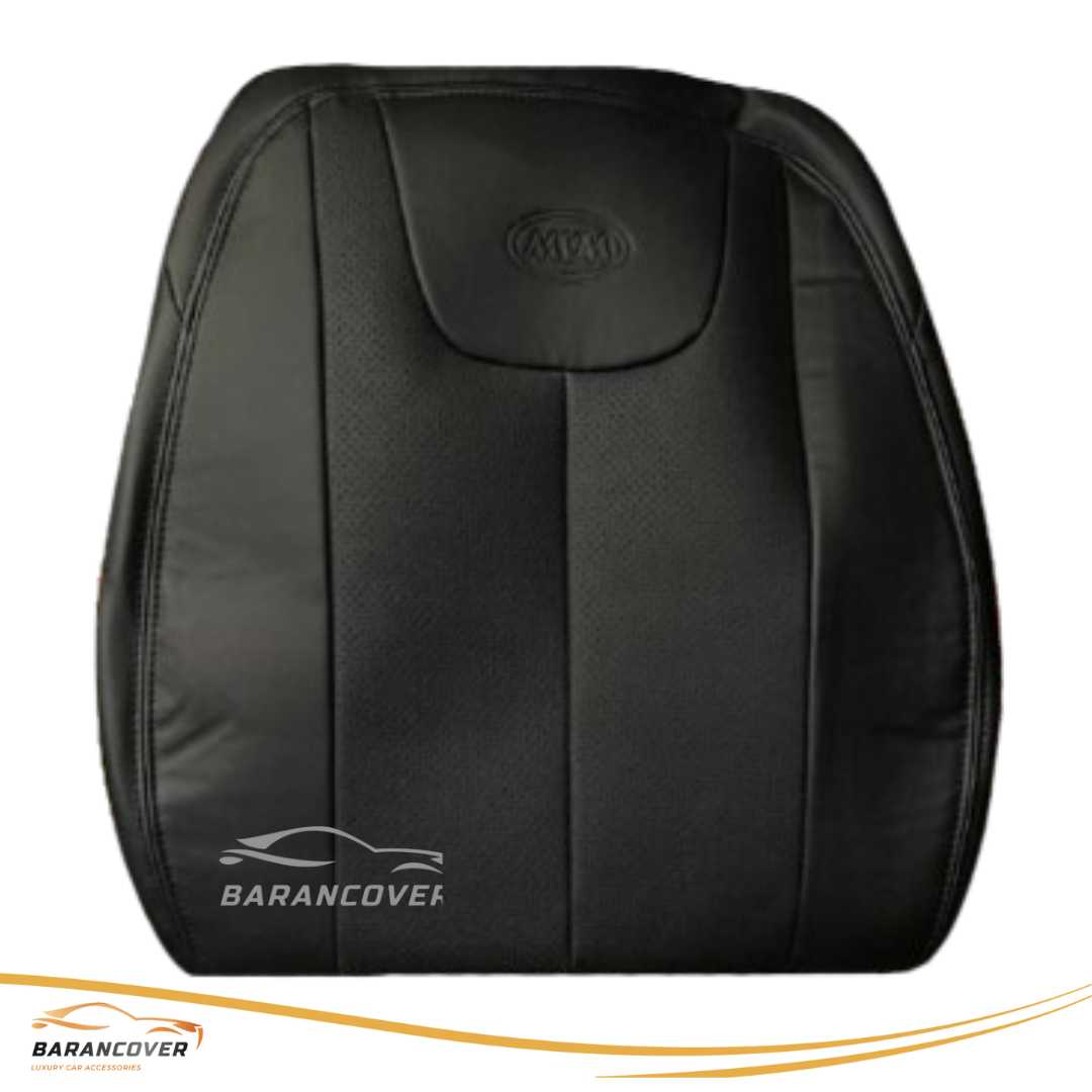 روکش صندلی ام وی ام mvm x22 pro چرم رنگ مشکی