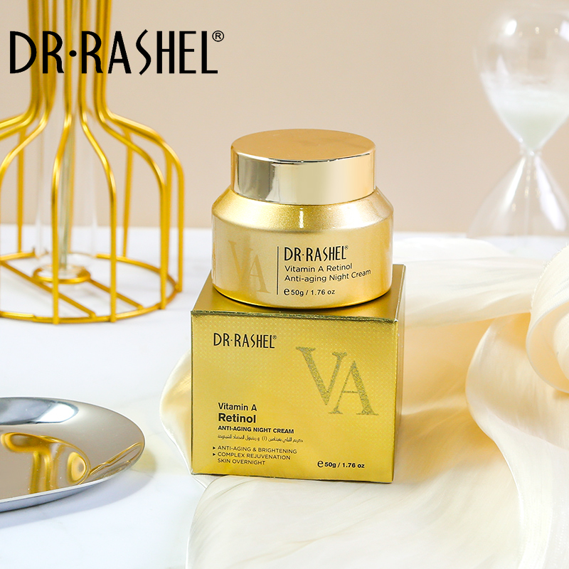 کرم شب رتینول دکتر راشل اورجینال ضد پیری و لیفتینگ 50گرم  DR RASHEL Vitamin A Retinol Anti-aging Night Cream