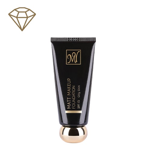 کرم پودر  مَت مات پوست چرب بلک دایموند مای حجم35میل Matt Makeup Foundation Black Diamond
