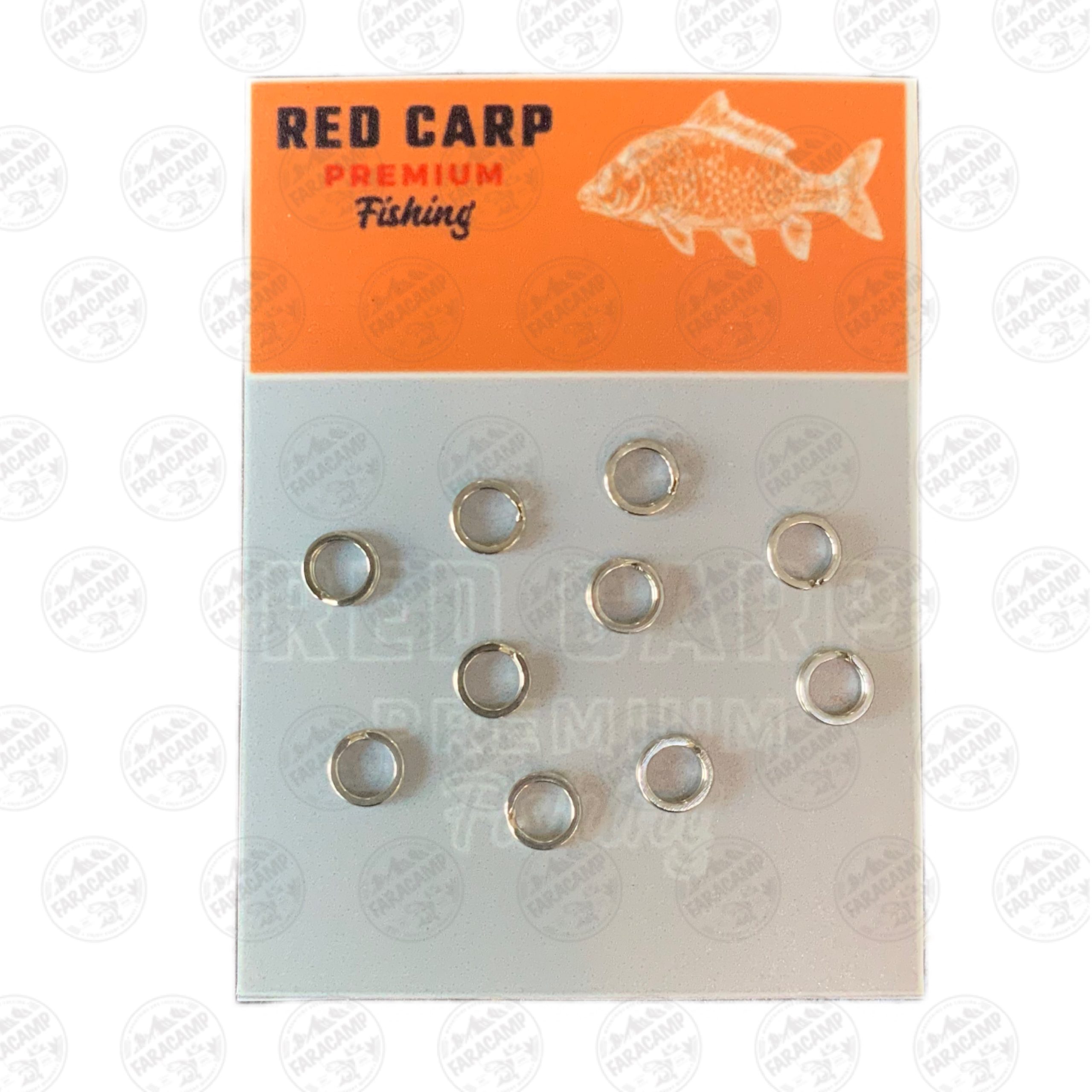 حلقه قلاب لور RedCarp بسته ۱۰ عددی سایز کوچک
