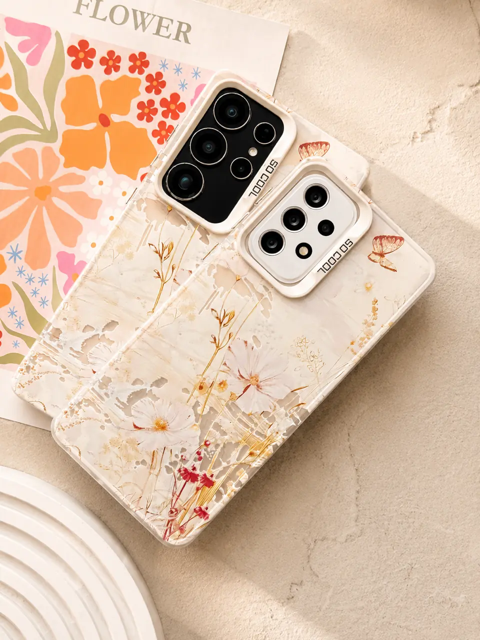 قاب SoCool Butterfly Bloom (کدC2248)