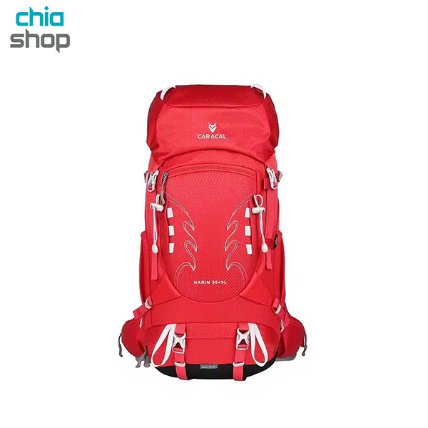 کوله پشتی کوهنوردی کاراکال 35+5 لیتر CA-B4008 NARIN - قرمز
