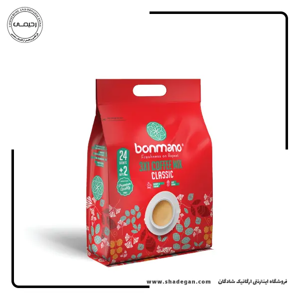 کافی میکس بن مانو 3 در 1 کلاسیک بسته 24 عددی