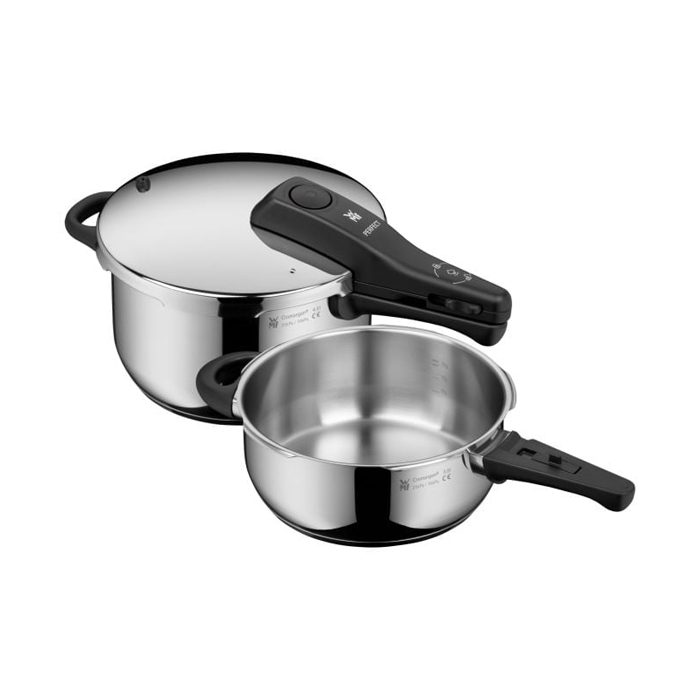 زودپز 3 و 4,5 لیتر پرفکت وی ام اف | WMF Perfect Pressure Cooker Set 4.5 and 3 L