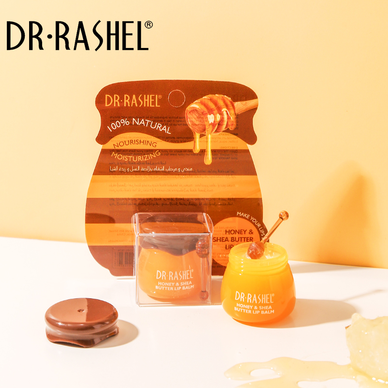 بالم لب عسل و شیاباتر دکترراشل اورجینال رفع تیرگی لب 8گرم Dr.Rashel Honey Shea Butter Lip Balm