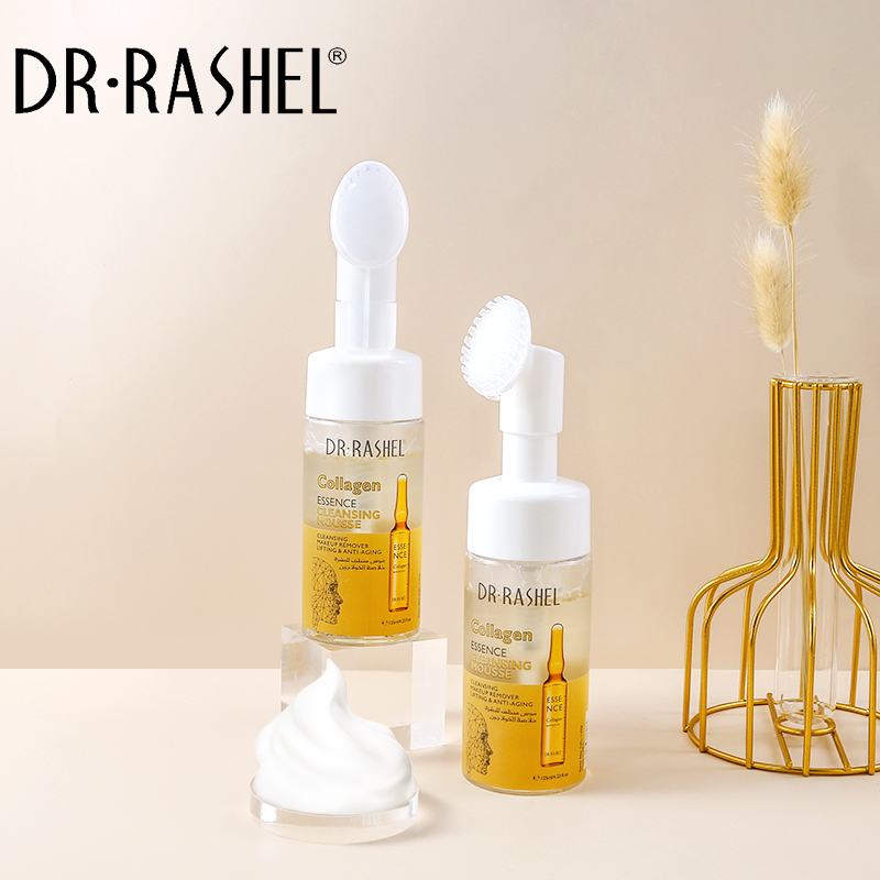 موس فوم شوینده کلاژن دکتر راشل اورجینال 125میل DR.RASHEL Collagen Cleansing Essence Mousse