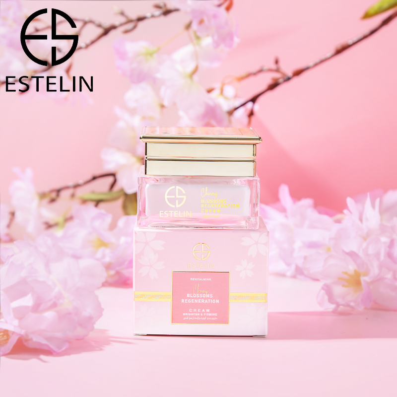 کرم شکوفه گیلاس استلین اورجینال 50گرم ESTELIN Cherry Blossoms Regeneration Cream